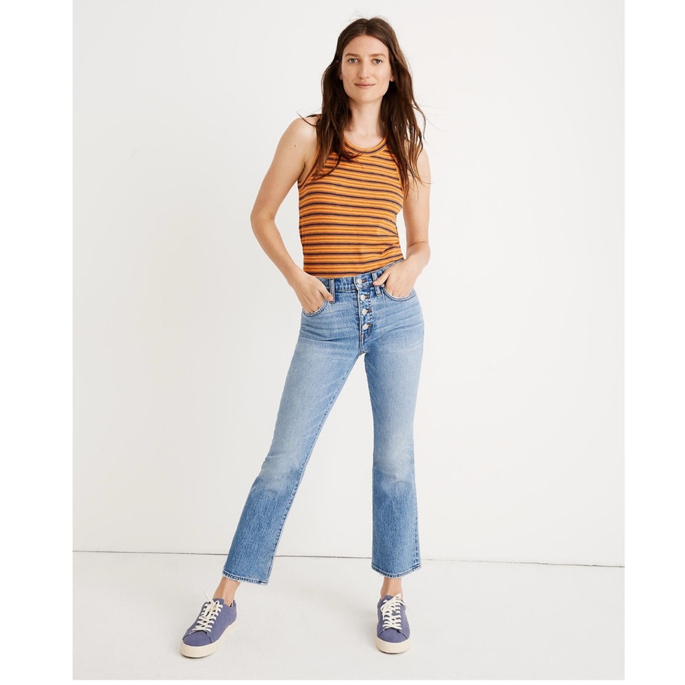 Madewell Cali Demi boot in Dory Wash